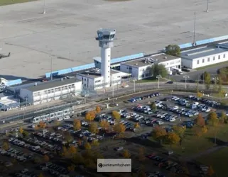 Parken Flughafen Erfurt P1 Bild 1