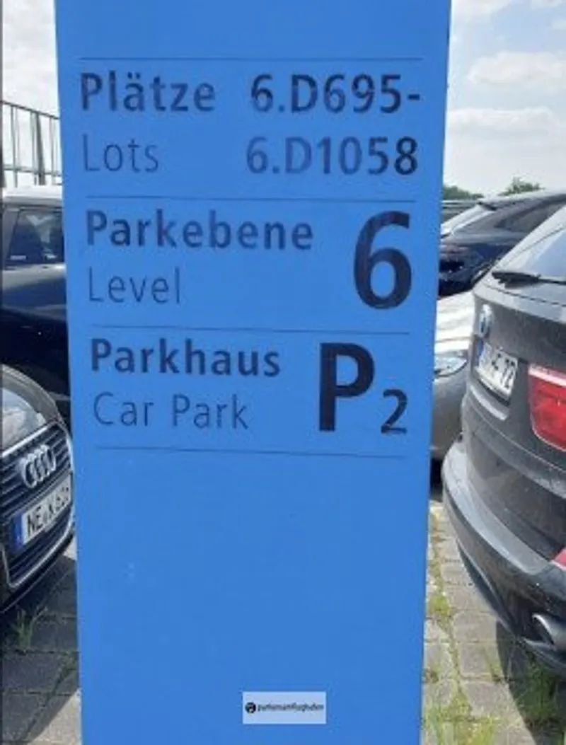 Parken Flughafen Köln P2 Bild 6