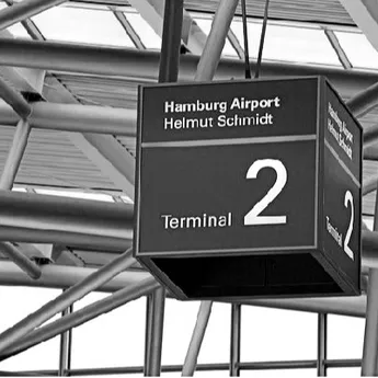 Terminal 2 Helmut Schmidt Flughafen Hamburg